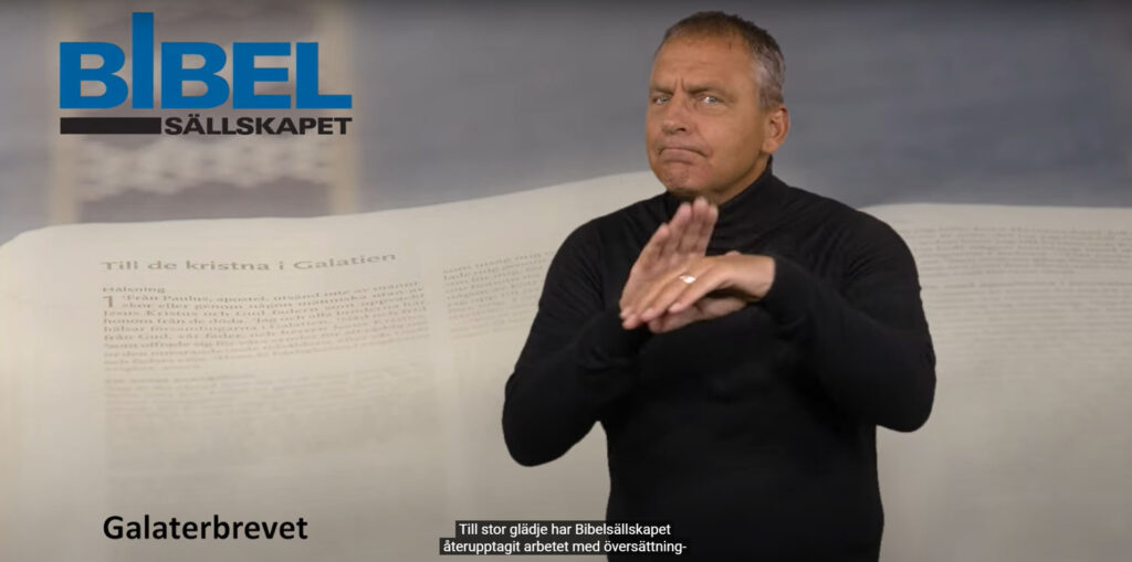 Teckenspråksprojektet har startat